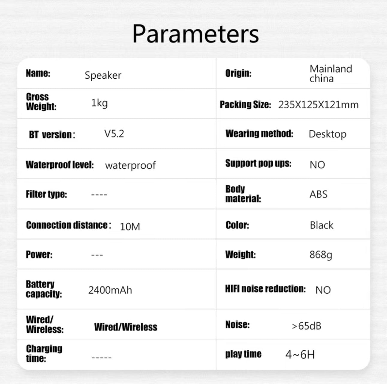 Speaker